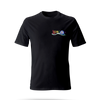 LGBTQ+ Running Embroidered Logo Tee-Shirt | Short Sleeves Dry-Fit Training T-Shirt | Crew Neck Sports Top